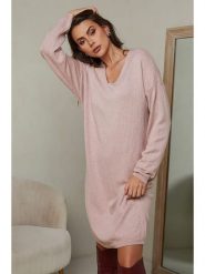 Joséfine Sukienka "Ibrany" w kolorze jasnoróżowym rozmiar: M. Różowe sukienki damskie Joséfine, bez wzorów, z kaszmiru, bez ramiączek. Za 152.99 zł.