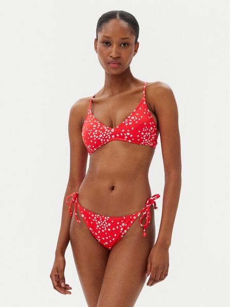 Roxy Bikini Pt Beach Classics ERJX203568 Czerwony. Czerwone bikini Roxy, bez wzorów, z syntetyku. Za 179.99 zł.