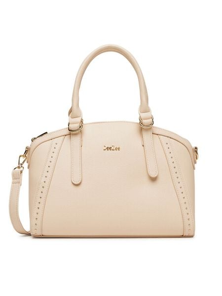 DeeZee Torebka C-DZE-S-013-08 Beżowy. Brązowe kuferki damskie DeeZee, bez wzorów, z materiału, bez dodatków. Za 149.99 zł.