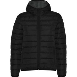 Damska Kurtka Ocieplana Norway. Czarne kurtki damskie ROLY, s, bez wzorów, z materiału, z kapturem. Za 164.99 zł.