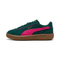 Damskie zamszowe buty sportowe Puma Club Klassika. Zielone obuwie sportowe casual damskie Puma, z zamszu. Za 323.00 zł.