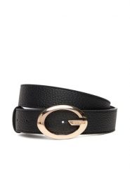 Guess Pasek Damski BW9306 P5430 Czarny. Czarne paski damskie Guess, z aplikacjami, ze skóry. Za 210.99 zł.