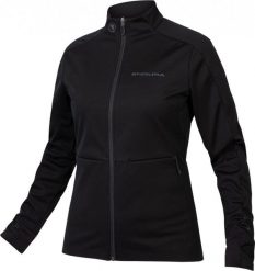 Kurtka rowerowa damska Endura Windchill II W. Czarne kurtki damskie ENDURA, l, bez wzorów, z elastanu, bez kaptura. Za 369.35 zł.