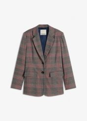 Żakiet oversize. Brązowe marynarki i żakiety damskie bonprix, bez wzorów. Za 219.99 zł.