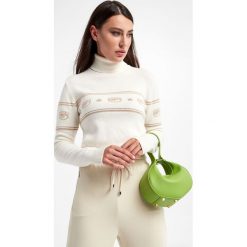 Golf CHIARA FERRAGNI. Golfy damskie Chiara Ferragni, m, bez wzorów, bez ramiączek. W wyprzedaży za 635.67 zł.