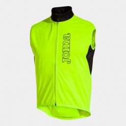 Joma Vest Fluor kamizelka rowerowa żółto-czarna L. Czarne kamizelki damskie Joma, l, bez wzorów, bez kaptura. Za 244.99 zł.
