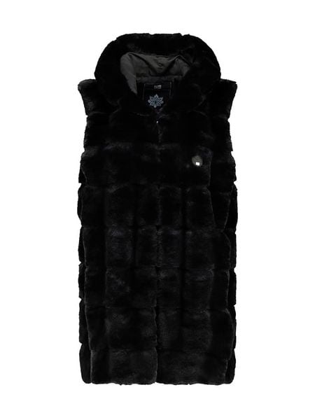 Geographical Norway Kamizelka polarowa "Uphemere" w kolorze czarnym rozmiar: M. Czarne kamizelki damskie Geographical Norway, m, bez wzorów, z polaru, bez kaptura. Za 179.22 zł.