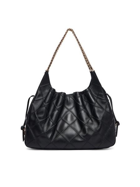 Tory Burch Torebka Large Tote 182890 Czarny. Czarne torebki klasyczne damskie Tory Burch, ze skóry, bez dodatków. Za 4,339.00 zł.