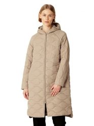 Ilse Jacobsen Płaszcz przejściowy w kolorze beżowym rozmiar: 40. Brązowe płaszcze damskie Ilse Jacobsen, bez wzorów, bez kaptura. Za 282.99 zł.