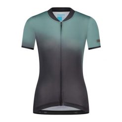 Damska koszulka z krótkim rękawem EVOLVE Avventura, zielony. Zielone koszulki sportowe damskie Shimano, bez wzorów, bez ramiączek, rowerowe. Za 488.90 zł.