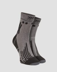 Skarpety X-Socks Run Speed Reflect 4.0. Szare skarpetki damskie X Socks, bez wzorów, z materiału. Za 60.00 zł.