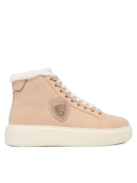 Blauer Trzewiki Venus 06 F5VENUS06 Różowy. Czerwone botki damskie Blauer, ze skóry, bez obcasa, na płaskiej podeszwie, bez zapięcia. Za 489.99 zł.