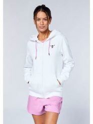 Chiemsee Bluza w kolorze białym rozmiar: S. Białe bluzy damskie Chiemsee, s, bez wzorów, z bawełny, bez kaptura. Za 171.95 zł.