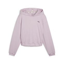 Bluza damska z kapturem Puma Studio Foundation. Fioletowe bluzy damskie Puma, xs, bez wzorów, z kapturem. Za 212.70 zł.