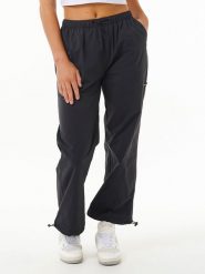 Rip Curl Spodnie w kolorze czarno-antracytowym rozmiar: M. Czarne spodnie materiałowe damskie Rip Curl, bez wzorów, z materiału. Za 109.78 zł.