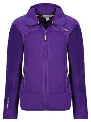 Geographical Norway Kurtka polarowa "Upaline" w kolorze fioletowym rozmiar: L. Różowe kurtki damskie Geographical Norway, l, bez wzorów, z materiału, bez kaptura. Za 104.89 zł.