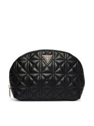 Guess Kosmetyczka PW7566 P6270 Czarny. Czarne kosmetyczki damskie Guess, ze skóry, bez dodatków. Za 289.99 zł.