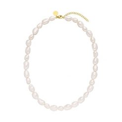 Purelei Purelei Naszyjnik Z Pereł Keshi Moonlight Naszyjniki 1 ct Damski. Białe naszyjniki damskie Purelei, z perłą, pozłacane. Za 271.29 zł.