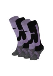 Skarpety narciarskie unisex 4 szt. Czarne skarpetki damskie XTREME, z aplikacjami, z materiału. Za 220.75 zł.