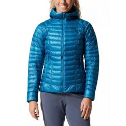 Kurtka puchowa damska Mountain Hardwear Ghost Whisperer/2 Hoody. Żółte kurtki damskie Mountain Hardwear, s, bez wzorów, z puchu, bez kaptura. Za 1,599.00 zł.
