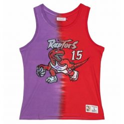 Koszulka Mitchell & Ness NBA Toronto Raptors Vince Carter Tie Dye Cotton Tank. Czerwone bluzki damskie Puma, xl, bez wzorów, bez kołnierzyka, bez ramiączek. Za 249.00 zł.