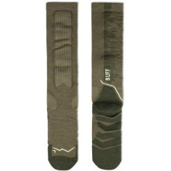 Skarpetki Buff MERINO HW OVER THE CALF SOCKS HWO2. Zielone skarpetki damskie Buff, bez wzorów, z elastanu. Za 159.90 zł.
