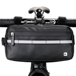 Sakwa rowerowa na kierownicę/ramę Rhinowalk X20990 saszetka. Czarne nerki i saszetki damskie RHINOWALK, bez wzorów. Za 109.99 zł.