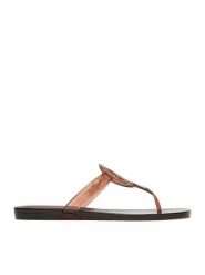 Nine West Japonki CEO-CT0906-1 Brązowy. Brązowe klapki damskie Nine West, bez wzorów, z syntetyku, bez obcasa, bez zapięcia. Za 79.99 zł.