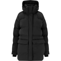 Damska kurtka z kapturem Whistler Creed CFT. Czarne kurtki damskie WHISTLER, na zimę, bez wzorów, z puchu, z kapturem. Za 543.50 zł.