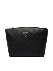 Guess Kosmetyczka Wilder Travel TWDP74 52965 Czarny. Czarne kosmetyczki damskie Guess, ze skóry, bez dodatków. Za 210.99 zł.