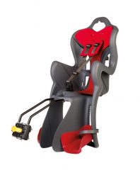 Fotelik rowerowy dziecięcy Bellelli B-One standard mocowany do ramy. Czerwone foteliki rowerowe Bellelli. Za 229.00 zł.