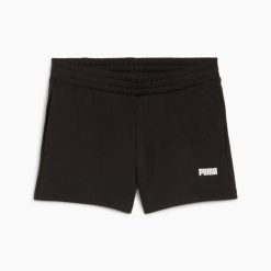 Szorty sportowe damskie Puma ESS SMALL LOGO 4 TR 68833001. Czarne spodenki sportowe damskie Puma, na lato, l, bez wzorów, z bawełny. Za 81.26 zł.