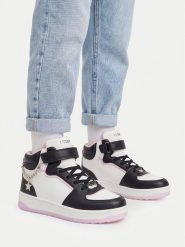 DeeZee Sneakersy CEO-BIC-AW26-DZ09 Biały. Białe trampki dziewczęce DeeZee, bez wzorów, ze skóry, bez zapięcia. Za 119.99 zł.