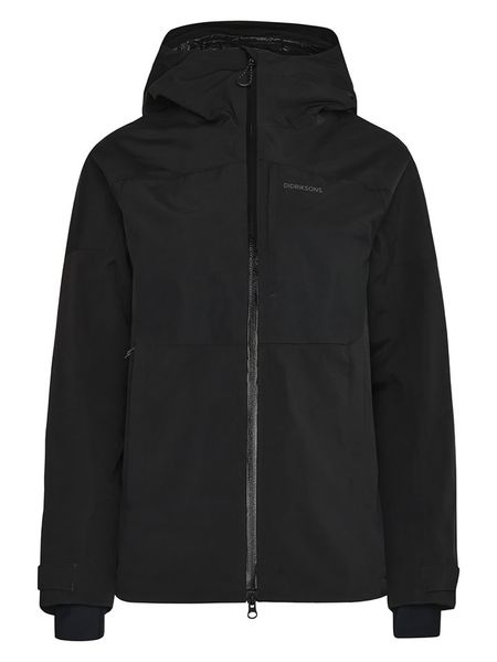 Didriksons Kurtka funkcyjna "Idun" w kolorze czarnym rozmiar: 34. Czarne kurtki sportowe damskie Didriksons, bez wzorów, z poliamidu, bez kaptura. Za 545.19 zł.