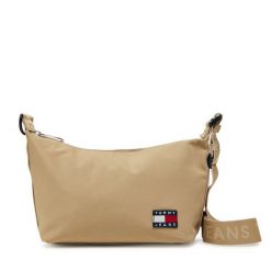 Torebka Tommy Jeans. Brązowe torebki klasyczne damskie Tommy Jeans, z jeansu, bez dodatków. Za 169.99 zł.