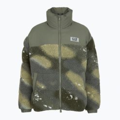 Kurtka damska EA7 Train Contemporary Sport Medium Padded. Zielone kurtki sportowe damskie EA7 Emporio Armani, l, bez wzorów, z syntetyku, bez kaptura. Za 849.99 zł.