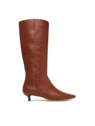 LAUREN RALPH LAUREN Kozaki Frncsa Tl Hl Bo Tal 802P15725002 Brązowy. Brązowe kozaki damskie Lauren Ralph Lauren, ze skóry, bez obcasa, na szpilce, bez zapięcia. Za 1,299.00 zł.