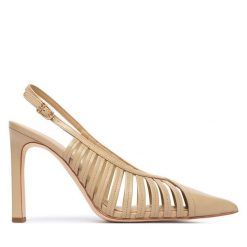 Szpilki MICHAEL Michael Kors. Brązowe szpilki damskie MICHAEL Michael Kors, bez wzorów, bez obcasa, na szpilce, bez zapięcia. Za 789.99 zł.