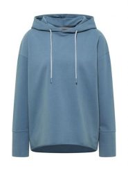ELBSAND Bluza "Danea" w kolorze niebieskim rozmiar: S. Niebieskie bluzy damskie ELBSAND, s, bez wzorów, z kapturem. Za 175.31 zł.