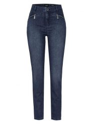 Rosner Dżinsy "Audrey" - Skinny fit - w kolorze granatowym rozmiar: 40/L30. Niebieskie jeansy damskie Rosner, z podwyższonym stanem. Za 179.22 zł.