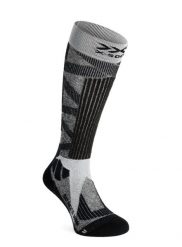 Skarpety narciarskie damskie X-Socks Ski Rider 4.0. Szare skarpetki damskie X Socks, bez wzorów, z materiału. Za 169.99 zł.