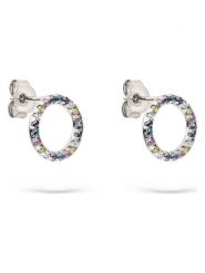 S.Oliver Srebrne kolczyki-wkrętki z cyrkoniami rozmiar: onesize. Szare kolczyki damskie S.Oliver, z cyrkonią, srebrne. Za 100.99 zł.