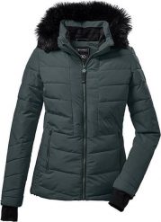 Kurtka narciarska damska Killtec Ksw 210. Zielone kurtki damskie Killtec, na zimę, l, bez wzorów, z lycry, bez kaptura. Za 431.99 zł.