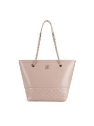 Nine West Torebka BW2A0079 Beżowy. Brązowe shopper bag Nine West, bez wzorów, z tworzywa sztucznego, bez dodatków. Za 229.99 zł.