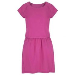 Damska sukienka sportowa Loap Umbria w kolorze różowym. Czerwone sukienki damskie LOOP, bez wzorów, sportowe, bez ramiączek. Za 54.23 zł.