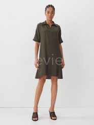 Someday Sukienka w kolorze khaki rozmiar: 40. Brązowe sukienki damskie someday., bez wzorów, bez ramiączek. Za 206.91 zł.