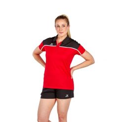 Damska koszulka polo Erima Change. Czarne koszulki damskie Erima, bez wzorów, bez kołnierzyka, bez ramiączek. Za 206.50 zł.