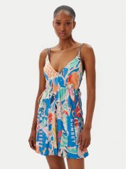 Maaji Sukienka letnia Tropical Bliss Tropi PT2537CSD001 Kolorowy Regular Fit. Sukienki damskie Maaji, bez wzorów, z wiskozy, bez ramiączek. Za 299.99 zł.