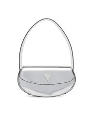 Guess Torebka HWMY94 96780 Srebrny. Szare torebki klasyczne damskie Guess, ze skóry, bez dodatków. Za 299.99 zł.