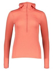 Peak Performance Bluza polarowa "Light" w kolorze pomarańczowym rozmiar: L. Pomarańczowe bluzy damskie Peak Performance, l, bez wzorów, z polaru, bez kaptura. Za 259.13 zł.